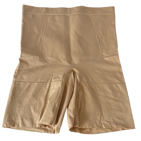SPANX OnCore High-Waisted Mid-Thigh Short Shapewear Size XL - Picture 1 of 8